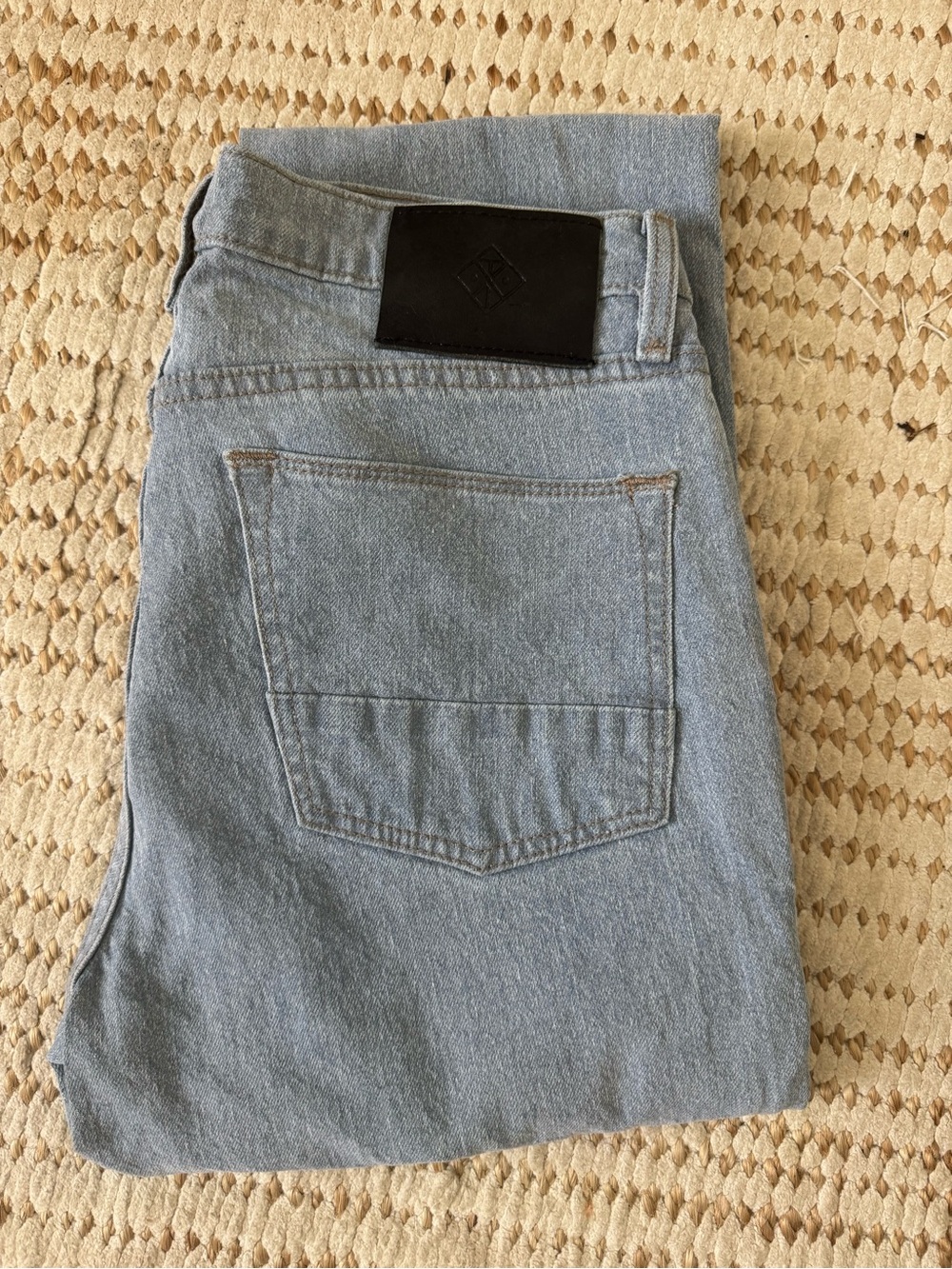 Roark Light Blue Slim Straight Jeans